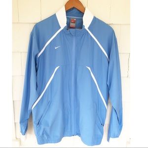 Nike Windbreaker Jacket Blue Men's - Medium EUC